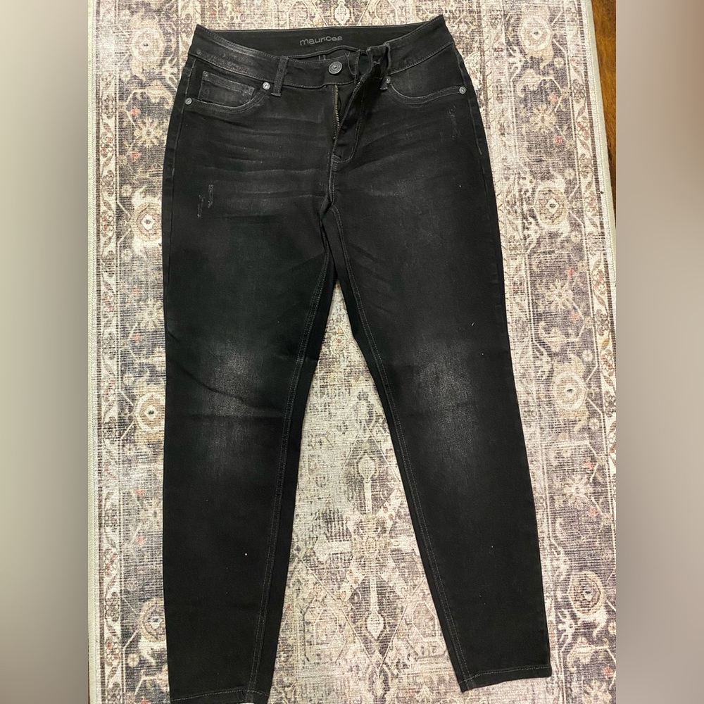 NWOT Maurice’s Women’s Black Stretchy Jeans Size S/M